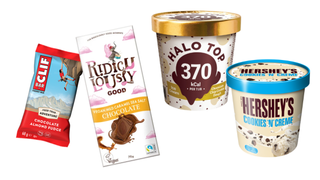 Clif, Ridiculously Good, Halo Top und Hersheys Ice Cream gehren knftig zum Sortiment der Genuport Trade GmbH - Quelle: Clif, Ridiculously Good, Halo Top, Hersheys Ice Cream